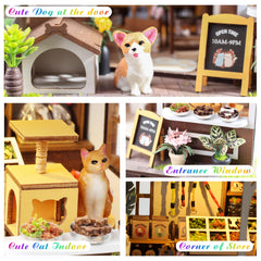 Lovelyhome pet shop LED lighting highlights details and creates warm ambiance