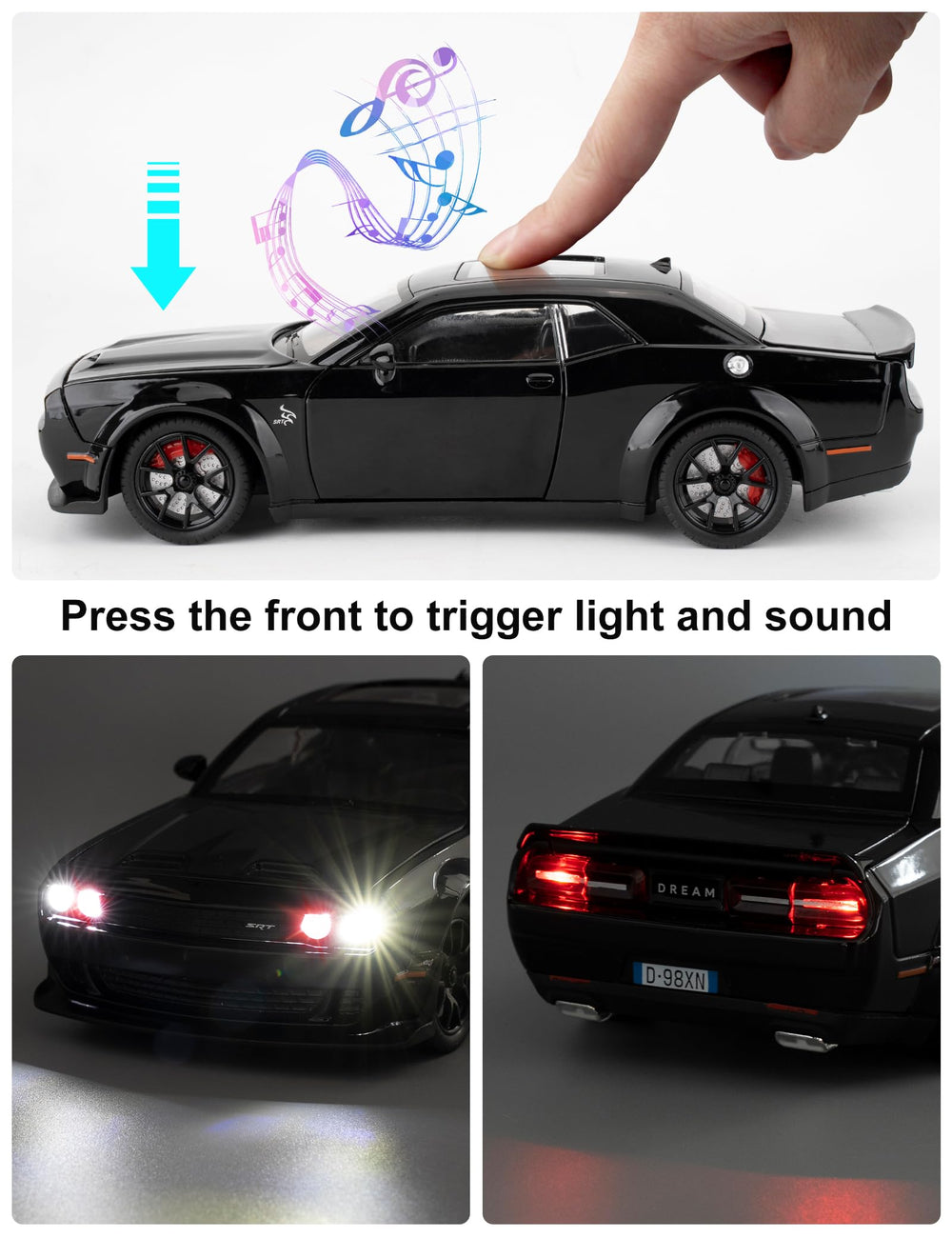 LOVEPOSELY pull-back action demonstrates smooth motion for play or display