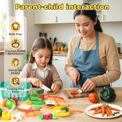 LovesTown pretend food with opening eggs provides realistic, engaging play experiences.