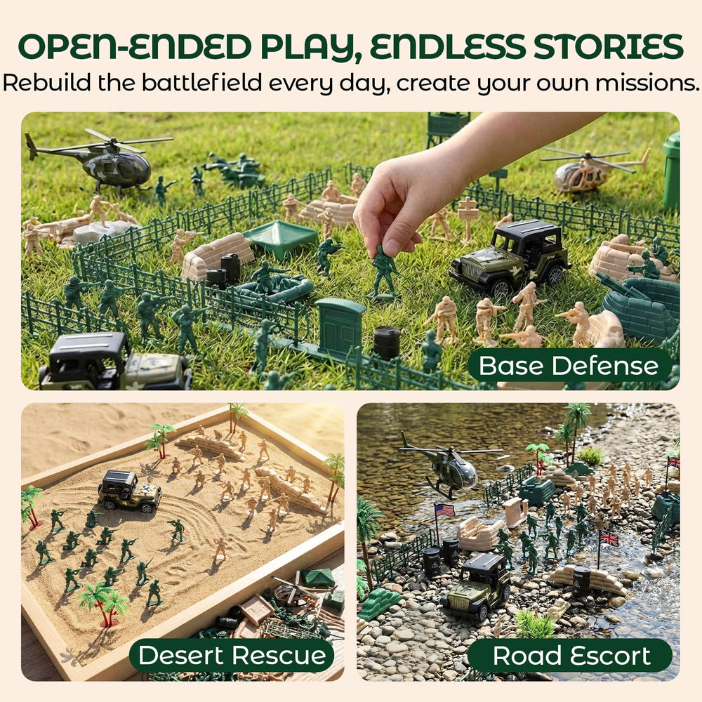 LovesTown walls and barriers allow flexible battlefield layouts for play.