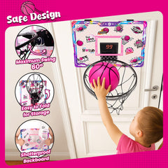 LovesTown DIY stickers let kids customize the hoop for personal flair