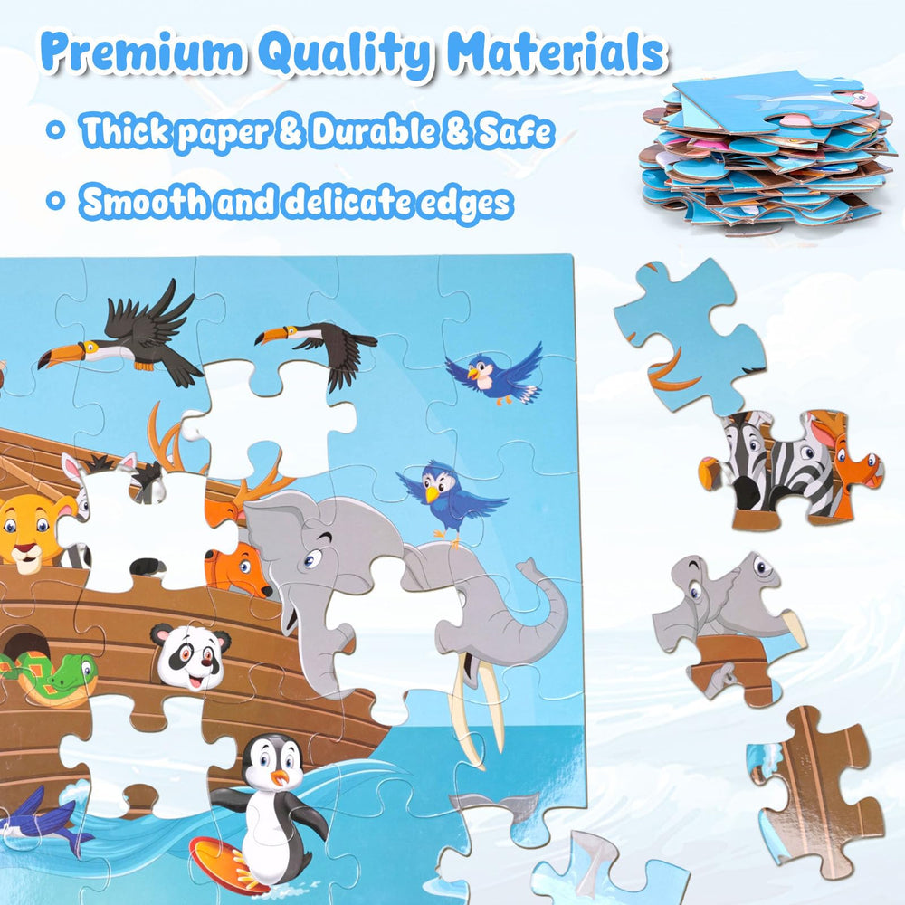 LovesTown floor puzzle supports family game night and collaborative play.