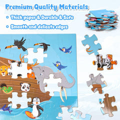 LovesTown floor puzzle supports family game night and collaborative play.
