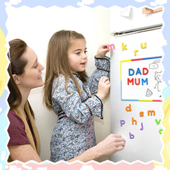 LovesTown fridge letters attach securely on metal surfaces for quick practice