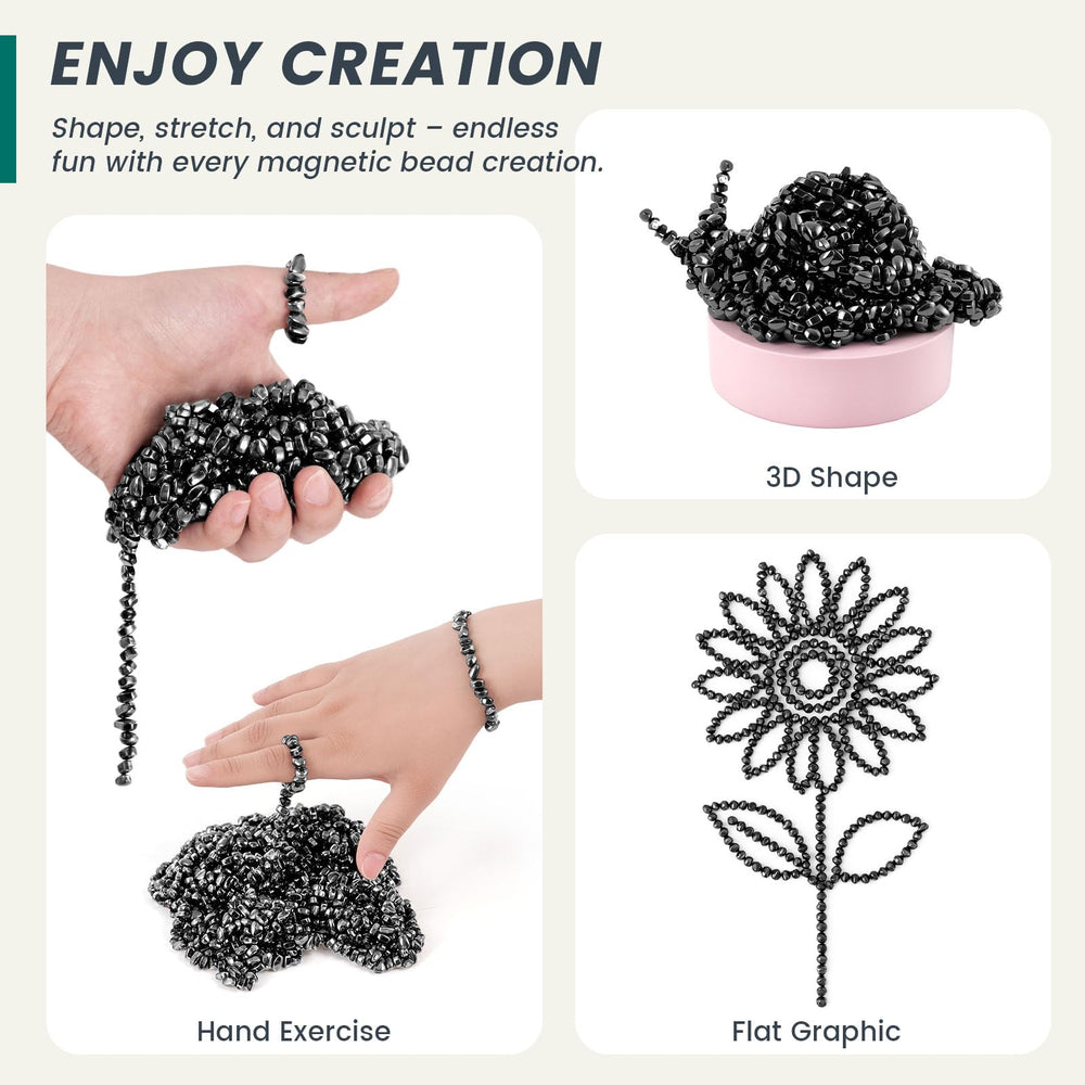 LovesTown magnetic beads provide hands-on stress relief and creative expression.