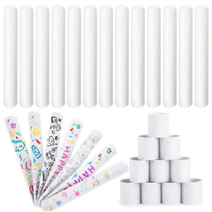 LovesTown white slap bracelet for DIY crafts and classroom rewards