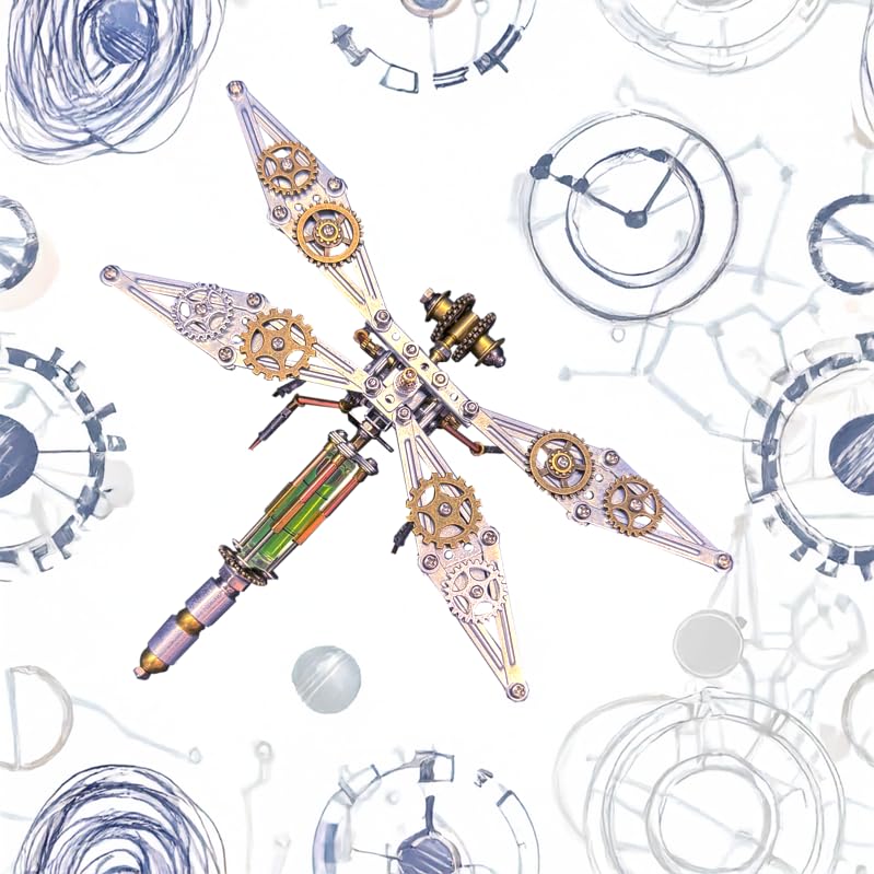 Lovewenying dragonfly art kit includes tools and instructions for a rewarding DIY project