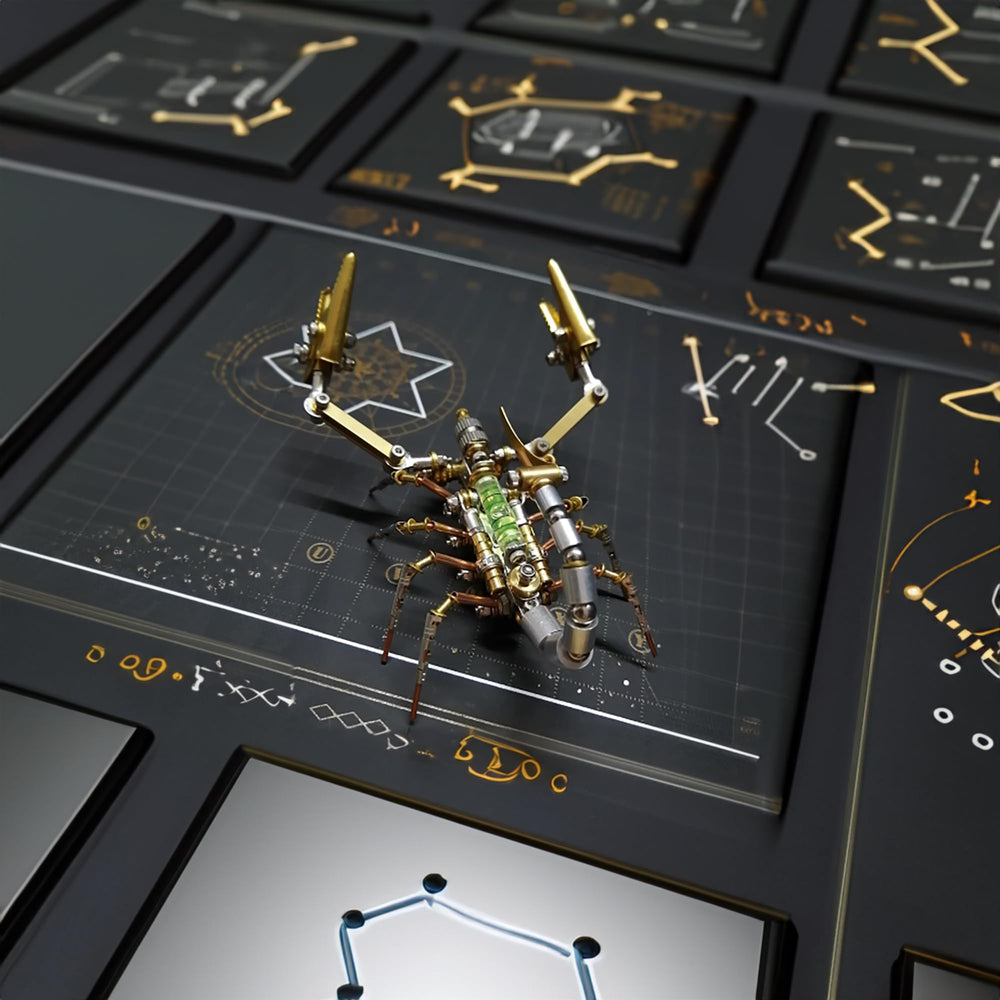 Lovewenying mechanical insect clockwork detail—high-precision parts for a satisfying build.