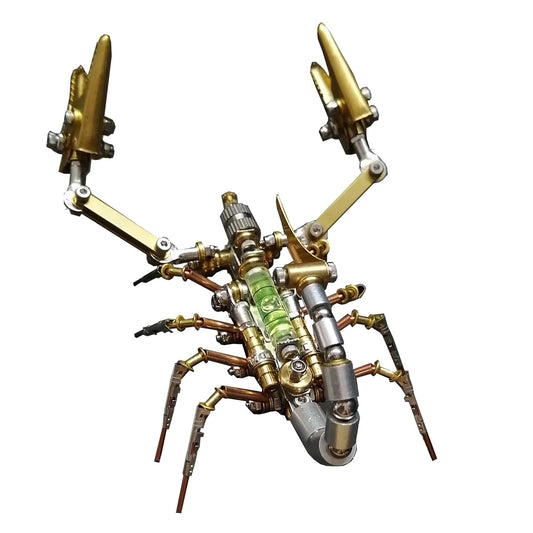 Lovewenying metal insect scorpion model cover—intricate craftsmanship for tactile display.