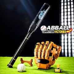 Lovlaugh bat holder and trophy—realistic display and role-play setup.