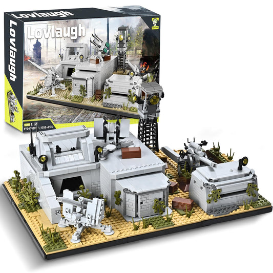 lovlaugh Desert Military Fortress base shows a spacious layout for immersive battles and display