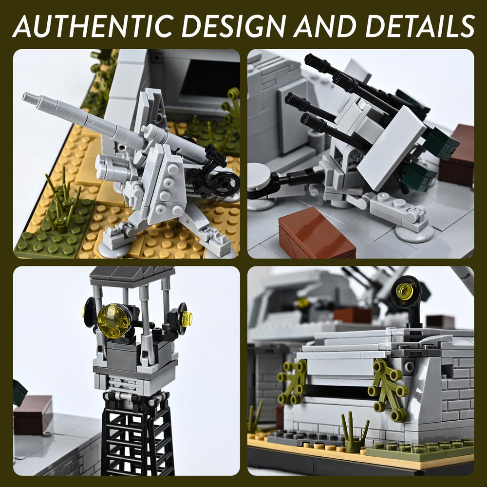 lovlaugh Desert Military Fortress cannon adds dramatic siege scene opportunities