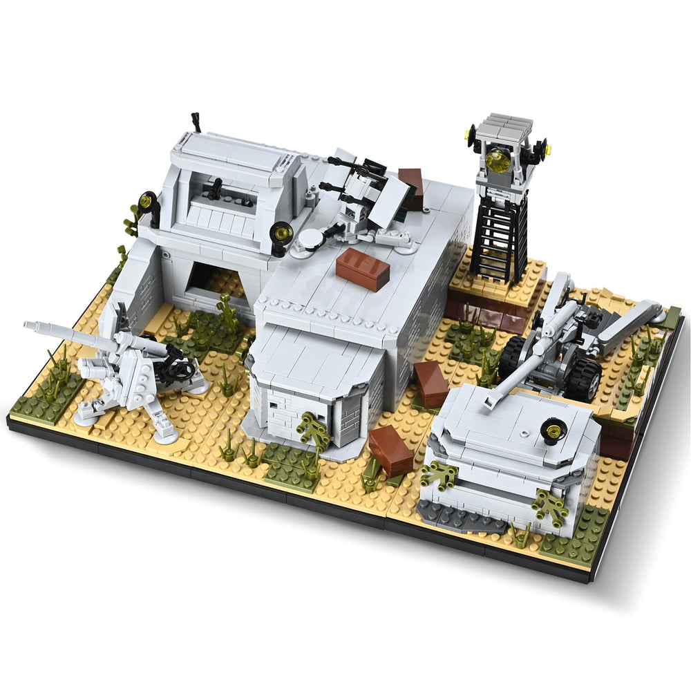 lovlaugh Desert Military Fortress step-by-step instructions guide a smooth building experience