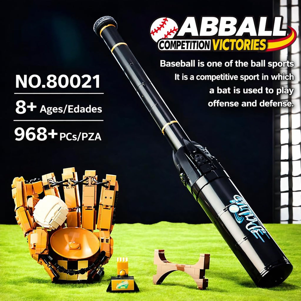 Lovlaugh poseable baseball glove holding ball—dynamic posing for action scenes.