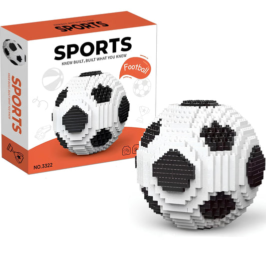 Lovlaugh soccer building blocks 850pcs assembly: complete standalone kit for creative play