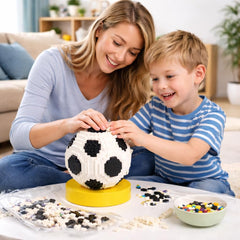Lovlaugh soccer building blocks 850pcs interlocking-pieces: durable, reusable construction