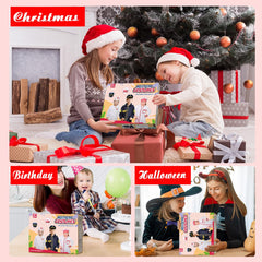 LOYO chef jacket for kids, realistic design to fuel cooking pretend play fun.