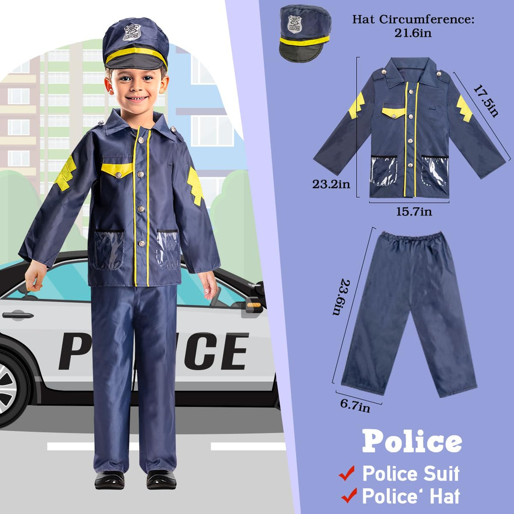 LOYO policemen pants for kids, flexible fit for indoor and outdoor adventures.