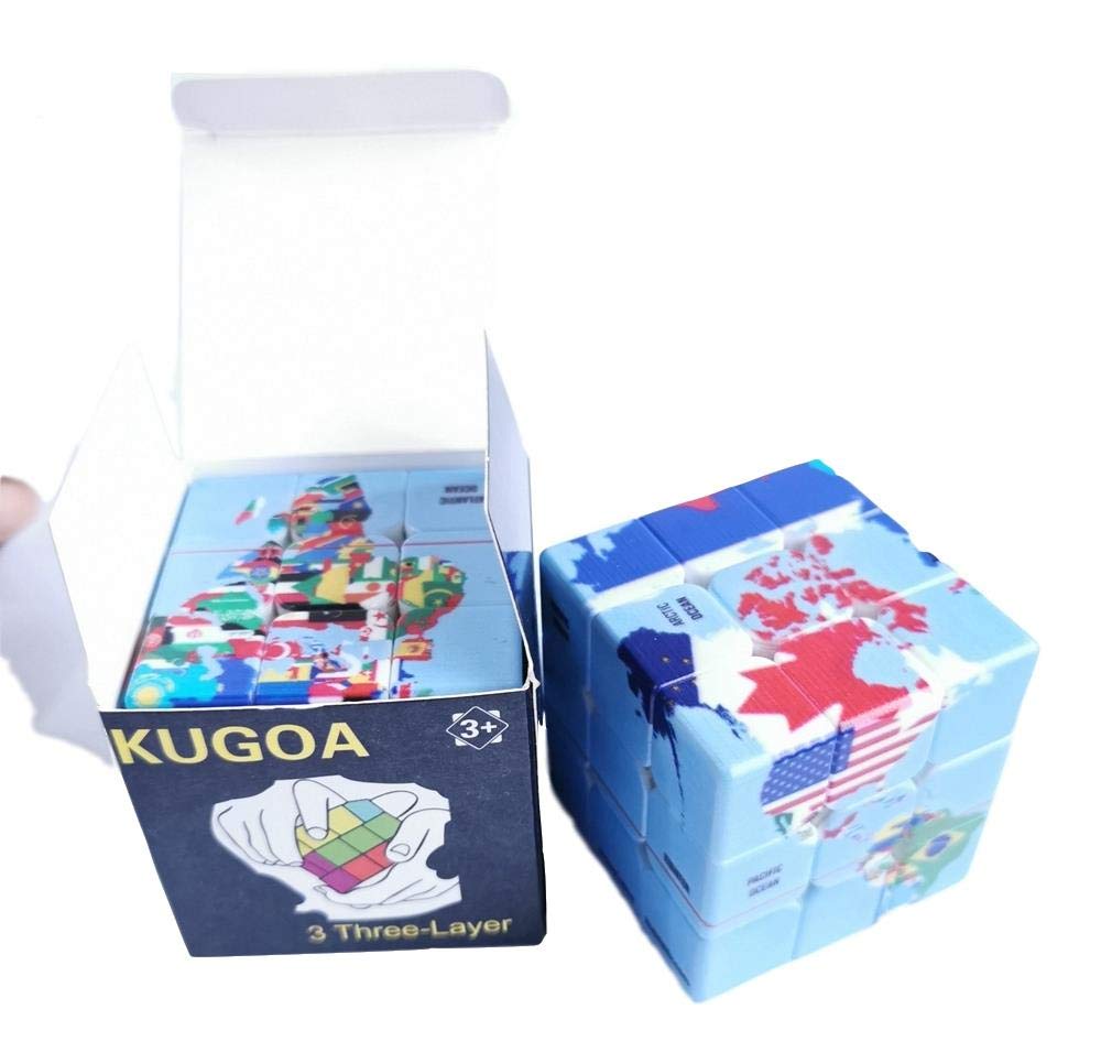 Loyoe speed cube world map gift pack offers a thoughtful present for puzzle lovers