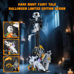 Loyratche Horror Skull Building Set dog and tombstones add eerie storytelling cues