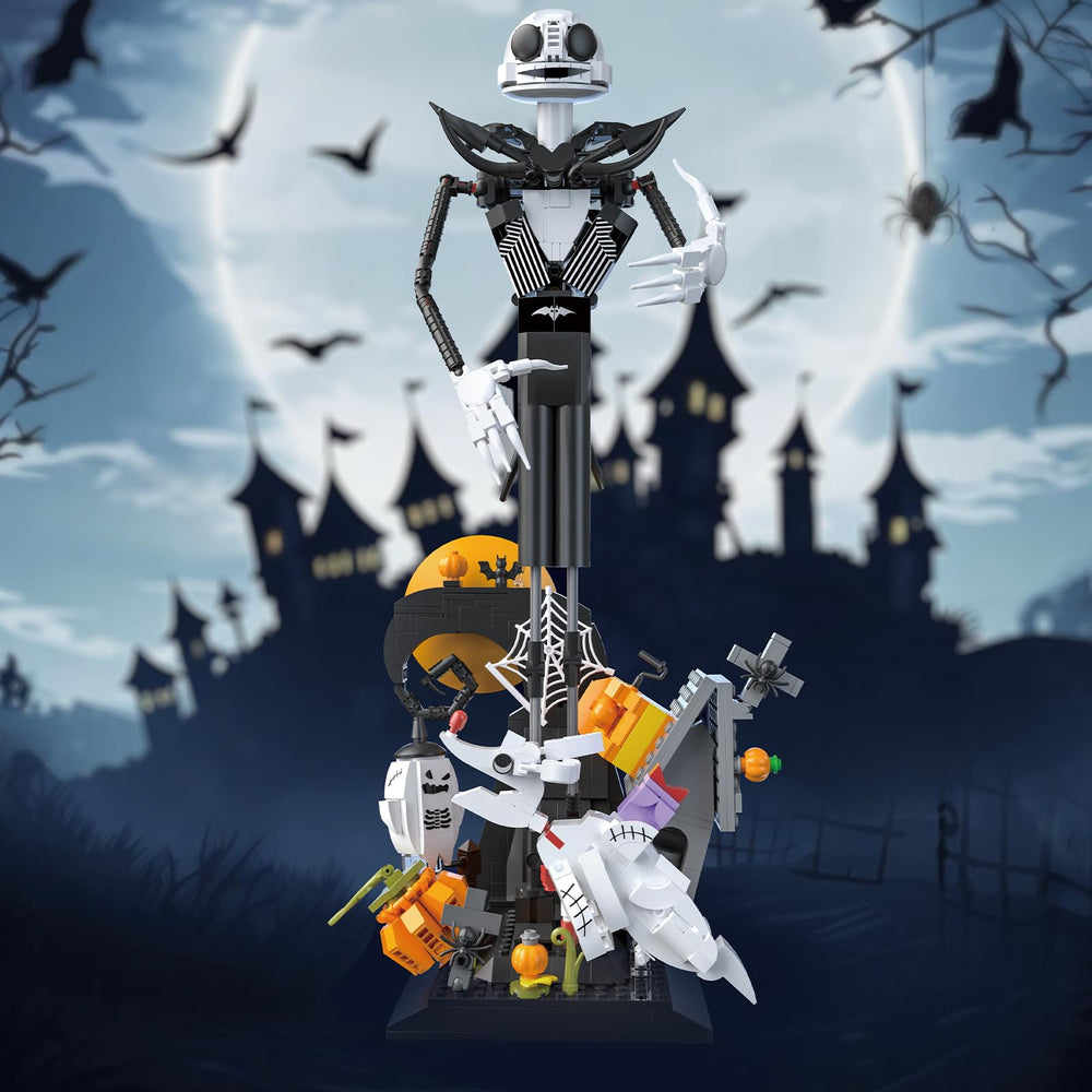Loyratche Horror Skull Building Set skeleton ghosts for spooky storytelling scenes