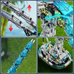 Loyratche Dragonfly motorized base adds dynamic motion to your display.