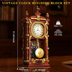 Loyratche Vintage Swing Clock alarm function shown for practical daily use