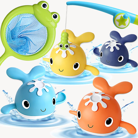 LOYUEGIYO magnet fishing game bath — engaging bath-time fishing for kids.