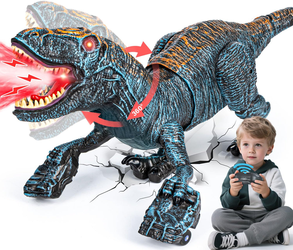 Lozadia remote dinosaur with bigger body for stable, immersive play.