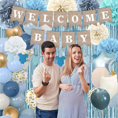 LQEIHR Sweet Baby Boy cake topper complements desserts with gentle color
