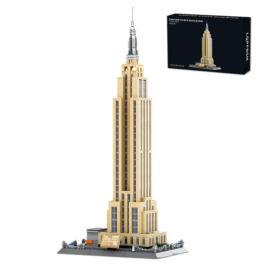 LQPFBSM Empire State model front view for display and learning