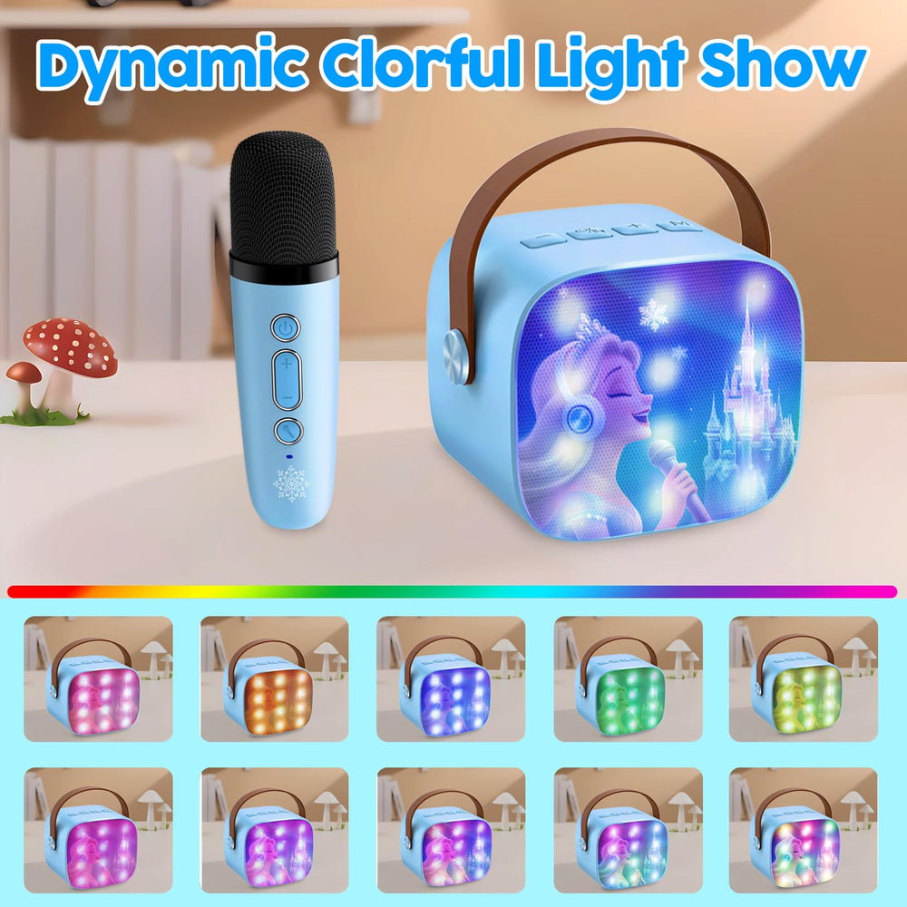 lrjrizzo karaoke machine with high-quality sound for clear singing