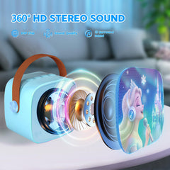 lrjrizzo lightweight karaoke unit easy to carry and store