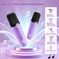lrjrizzo portable karaoke machine lightweight for trips