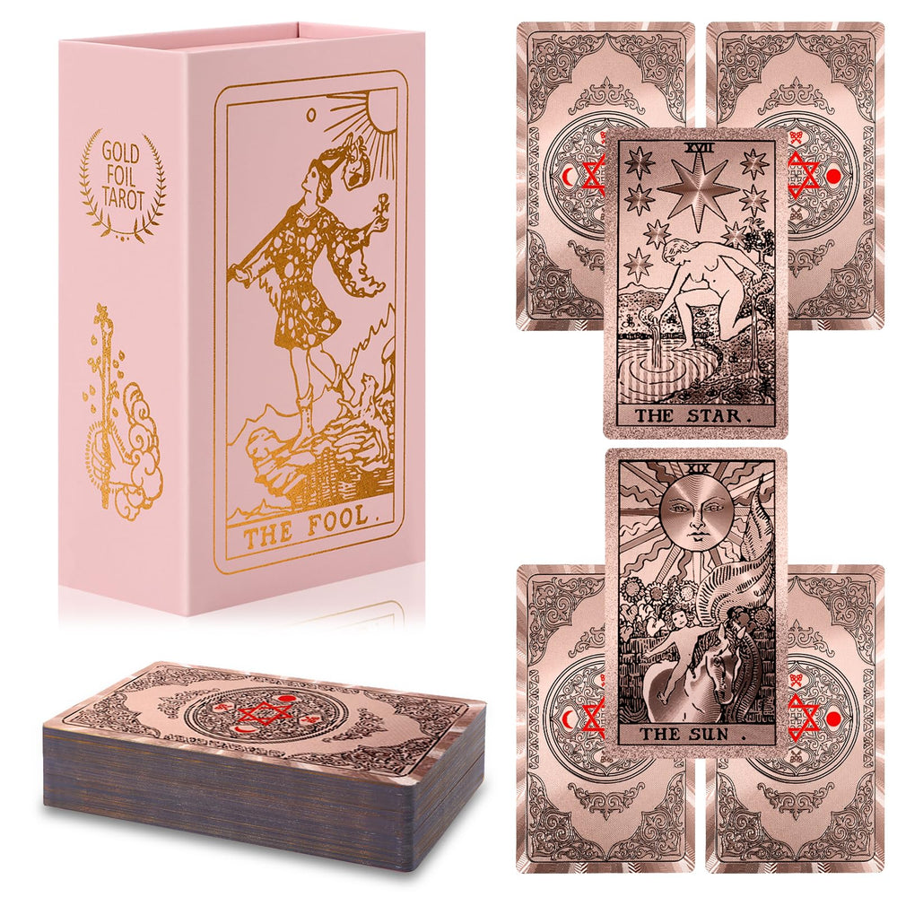 lrjrizzo waterproof tarot card front and back design for durable daily readings