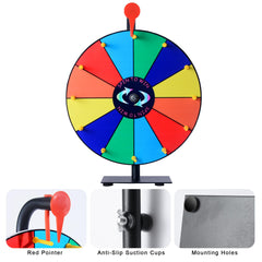 LRMBKM prize wheel base features anti-slip feet for stable spins