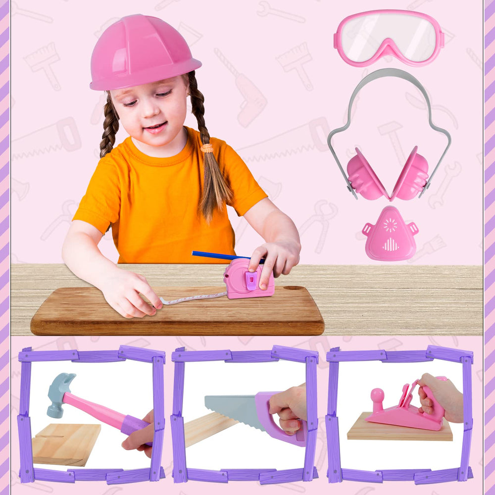 LSCLCIN hammer toy enhances tactile pretend construction feel and role-play ideas.