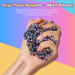 Lshfjnd fidget toys crushed and molded to form patterns with tactile engagement.