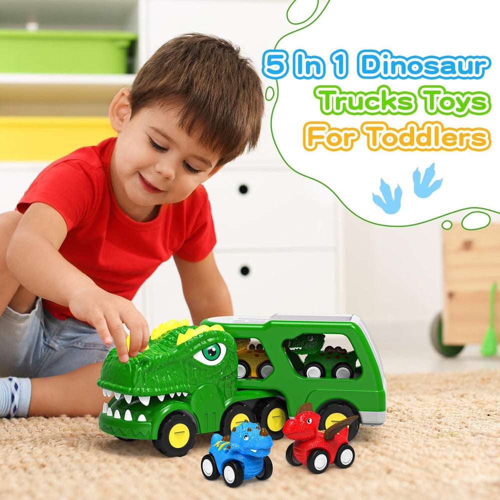 Lshfjnd Pterosaur mini car in vibrant color for battery-free racing
