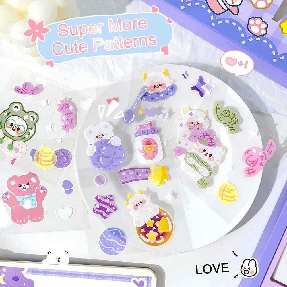 LSLSHY planner stickers provide stylish cues for scheduling and notes