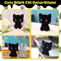 LSYDCARM black cat plush gift idea for cat lovers