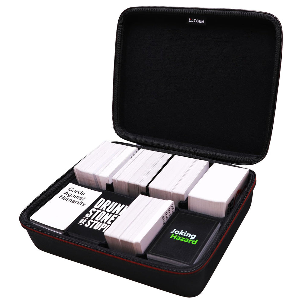 LTGEM card game case with perfect fit protects CAH and MTG decks on the go