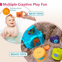 LTKFFFdp shape blocks sorter supports early geometry and problem solving for toddlers.