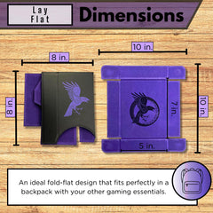 Luck Lab all-in-one dice tower and tray suitable for D&D and more