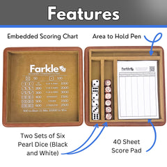 Luck Lab 40-sheet score pad for quick scoring and notes.