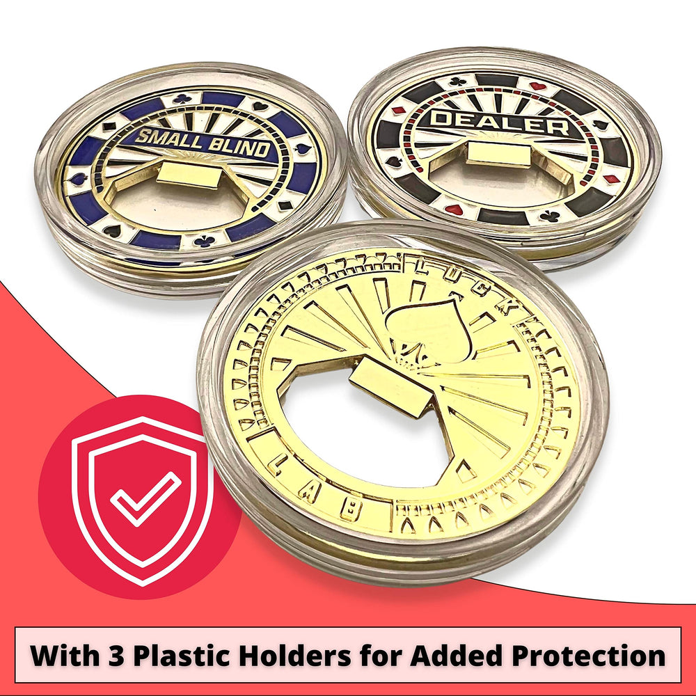 Luck Lab velvet bag provides protection for the button set