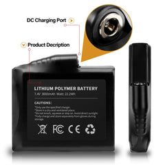 Luckcolor rechargeable Li-ion battery supports up to 600 cycles