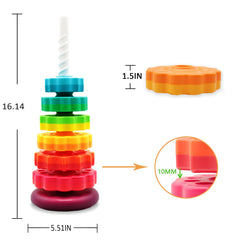 Luckfuture spinning disks encourage curious exploration and smooth rotation during play.