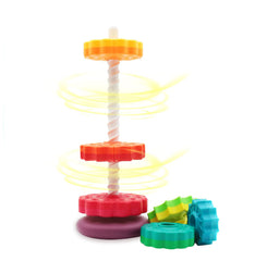 Luckfuture Montessori sensory toy features safe ABS plastic and smooth edges for little hands.