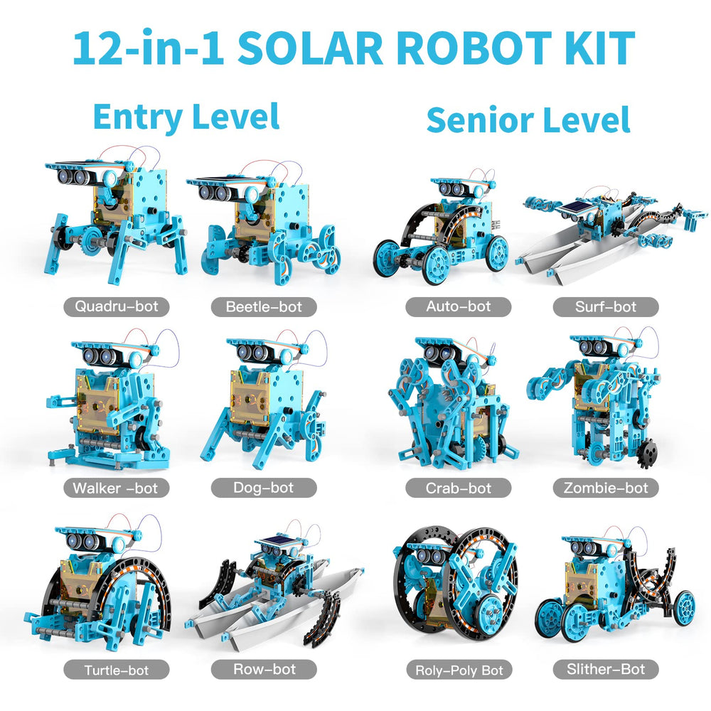 Lucky Doug 190-piece kit enables endless robot designs and experimentation.